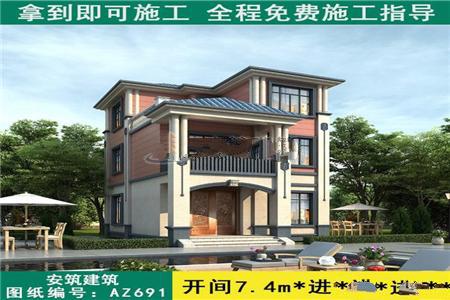 80平方米的農村自建設計圖紙