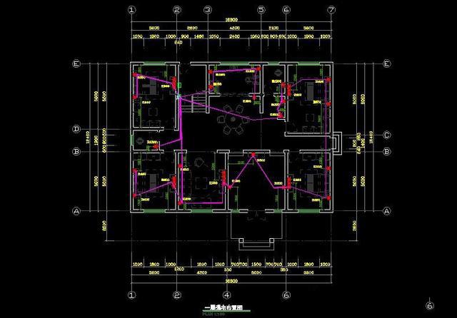 經(jīng)濟實用的二層農(nóng)村自建房設(shè)計圖紙。