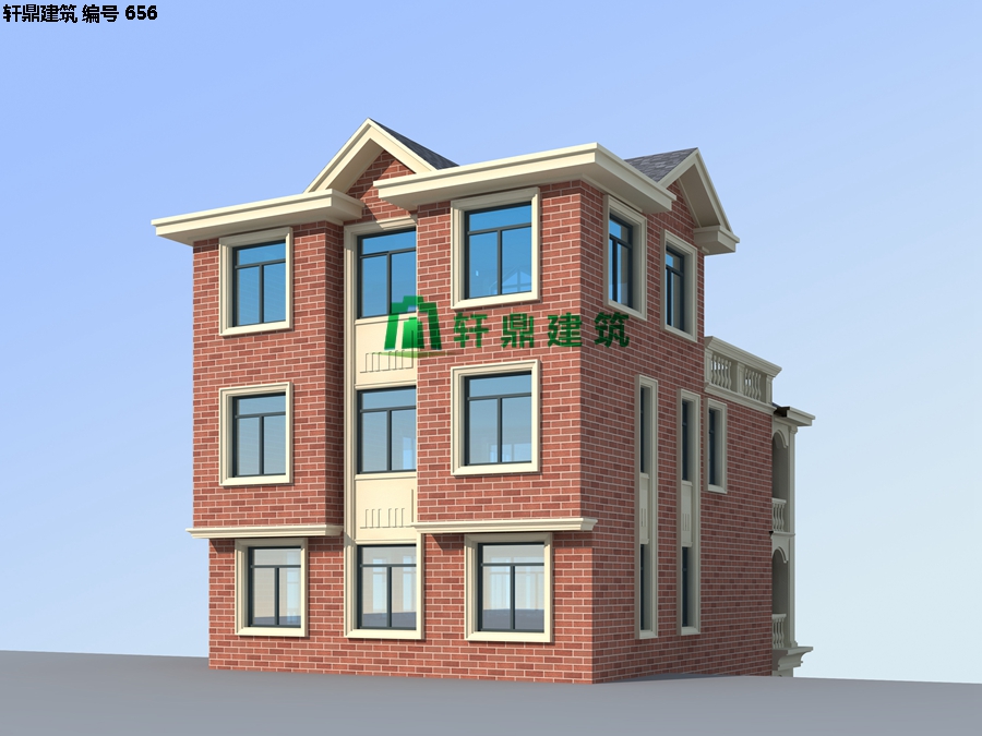 經(jīng)典四層紅磚別墅設計施工全套圖紙09.jpg