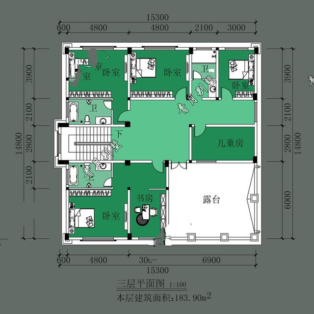 三層法國(guó)別墅