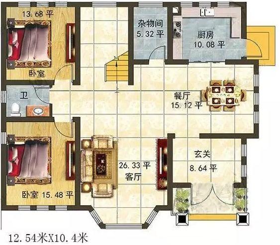 二樓鄉(xiāng)村別墅