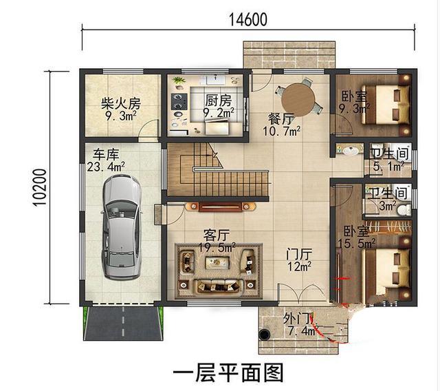 　廣東羅先生在農(nóng)村建房，一家八口，四代同堂。這種布局夠住嗎？