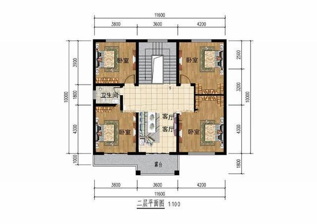 100平方米的房屋設(shè)計