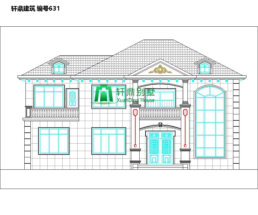 　磚混結(jié)構(gòu)的農(nóng)村自營(yíng)住宅