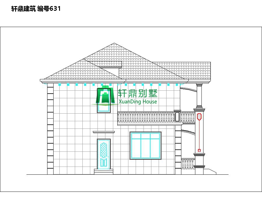 　磚混結(jié)構(gòu)的農(nóng)村自營(yíng)住宅