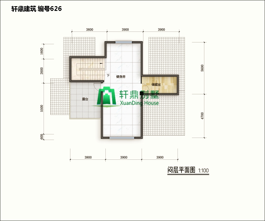 農(nóng)村小戶型有車庫別墅的設計圖