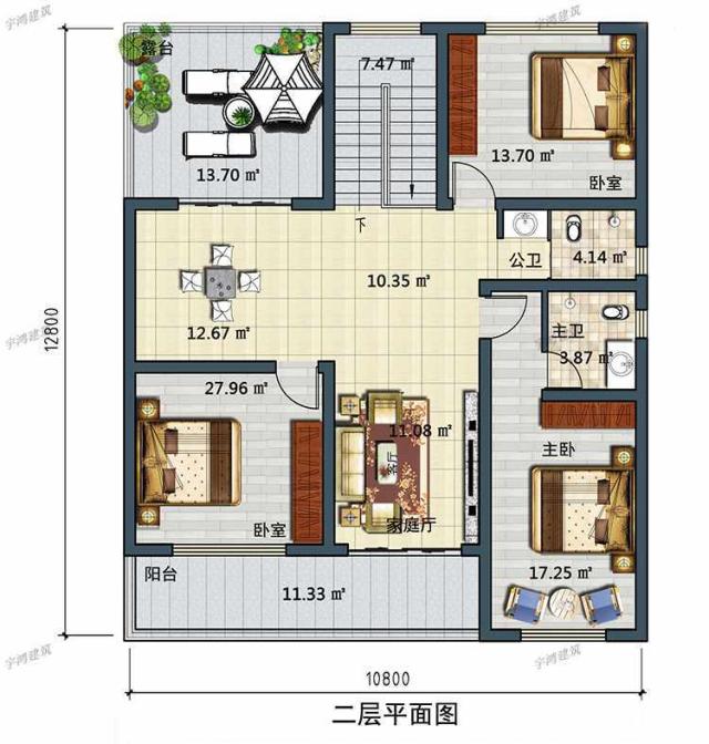 受歡迎的農村自營住宅設計圖