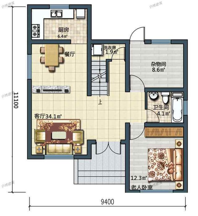受歡迎的農村自營住宅設計圖