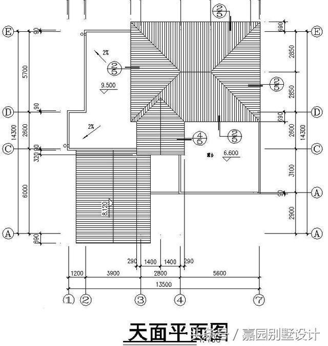 三層別墅設(shè)計(jì)圖紙，