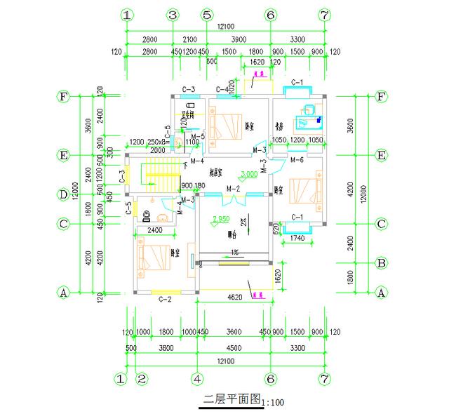 幾個南北差異的農村二層大樓圖