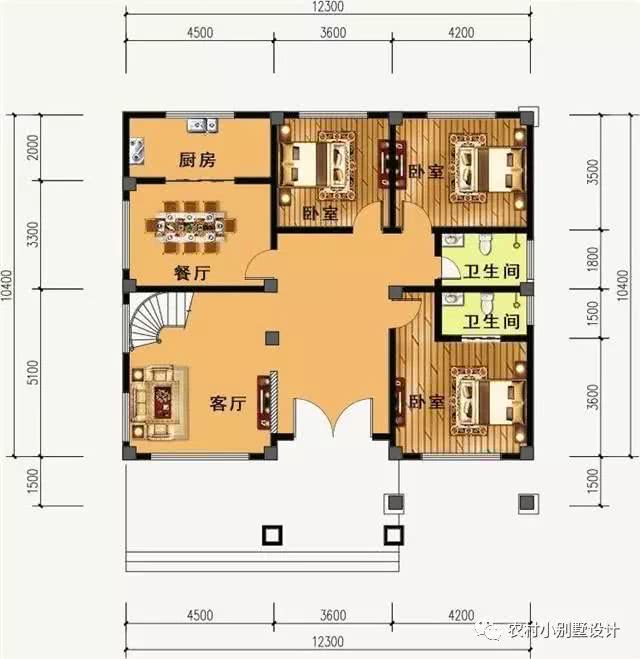 帶車庫的現(xiàn)代三層住宅設(shè)計(jì)圖