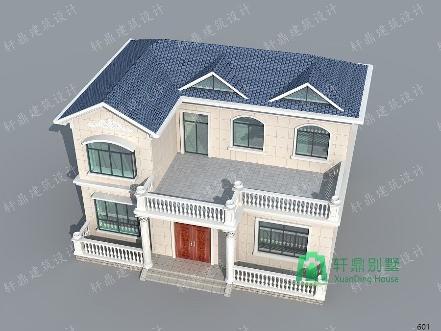 非常漂亮的小二層自建別墅設計圖