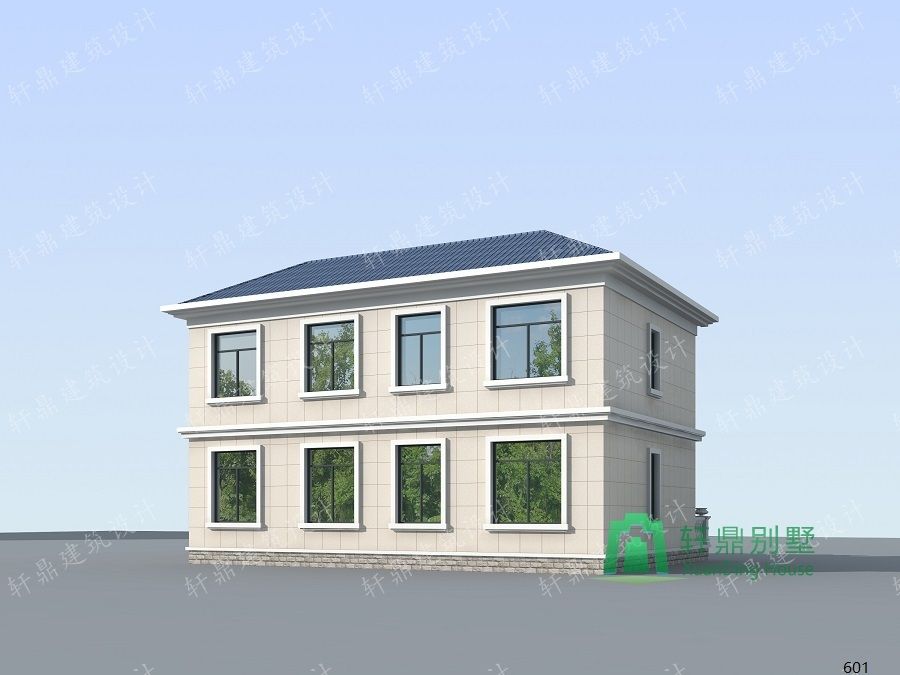 非常漂亮的小二層自建別墅設計圖