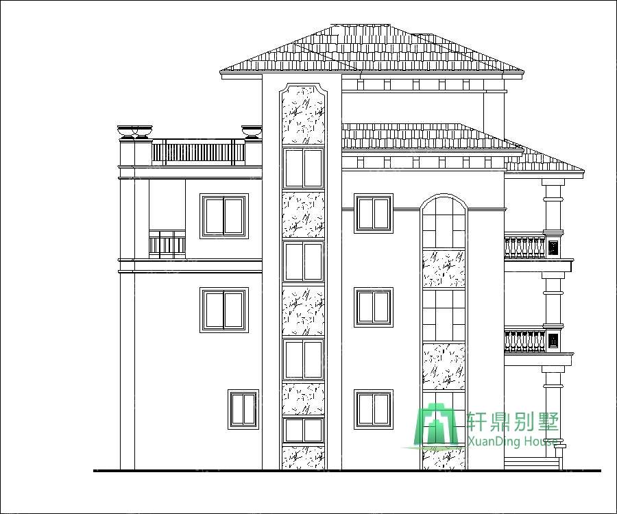 建筑層數(shù)：地上4層，建筑總高度（到屋脊高度）：15.732米，建筑面積：461平方米。 結(jié)構(gòu)體系：框架結(jié)構(gòu)，抗震設(shè)防烈度七度，屋面為現(xiàn)澆混凝土屋面。 樓層層高：一層層高3.6米，二層層高3.3米，三層層高3.3米。