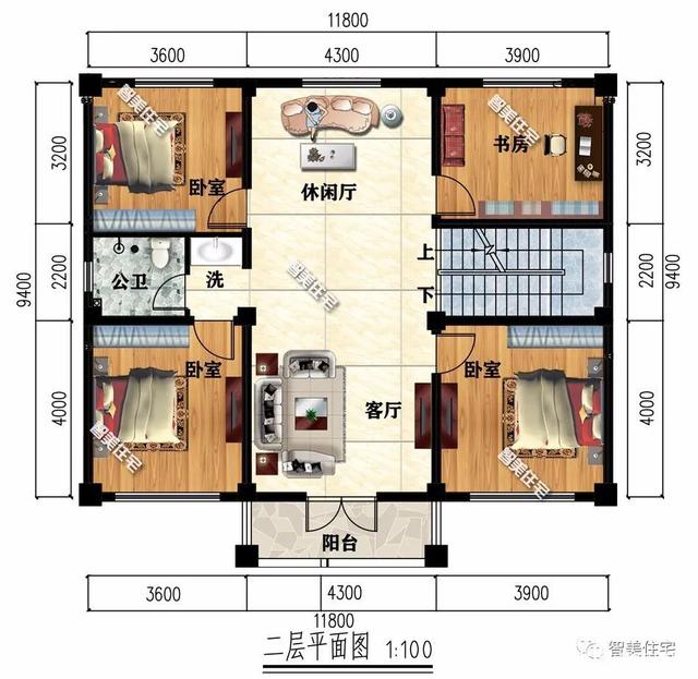 中式和簡(jiǎn)歐式設(shè)計(jì)的別墅