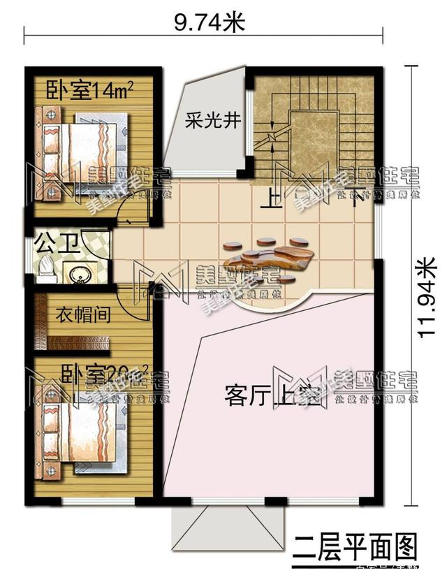 4層帶車(chē)庫(kù)的小洋樓設(shè)計(jì)