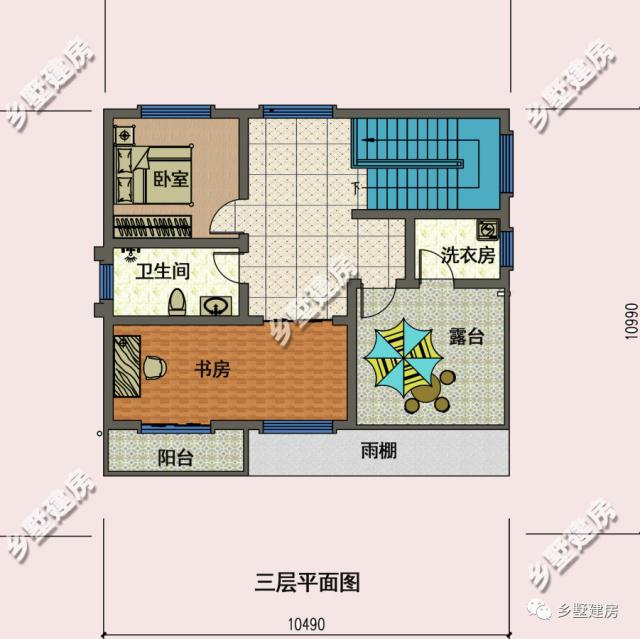農村三層別墅