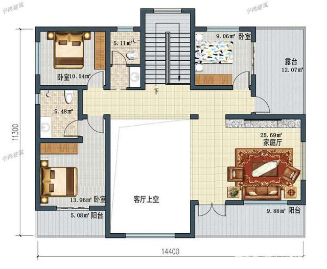 農(nóng)村最好看二樓別墅的設計圖
