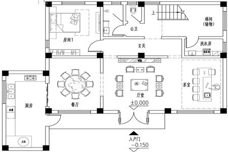 3層別墅設(shè)計圖紙