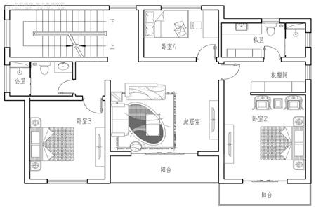 3層別墅設(shè)計圖紙