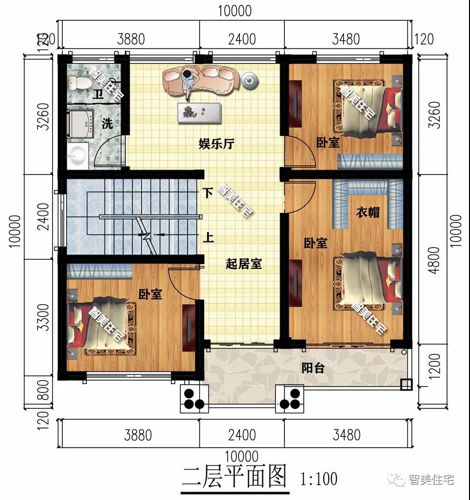 造價約20萬的別墅設(shè)計