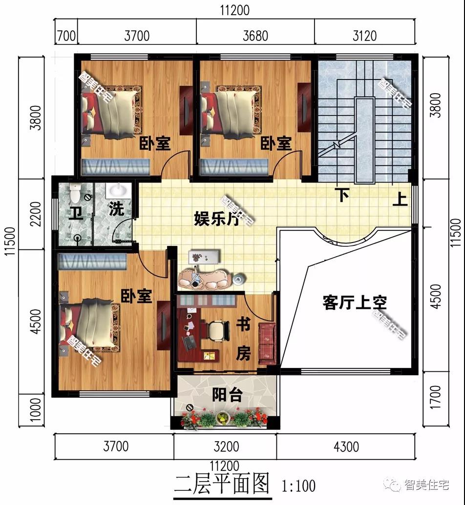 新中式風格的農村別墅