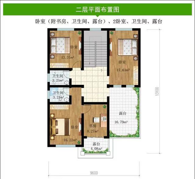 二層豪華別墅設(shè)計圖