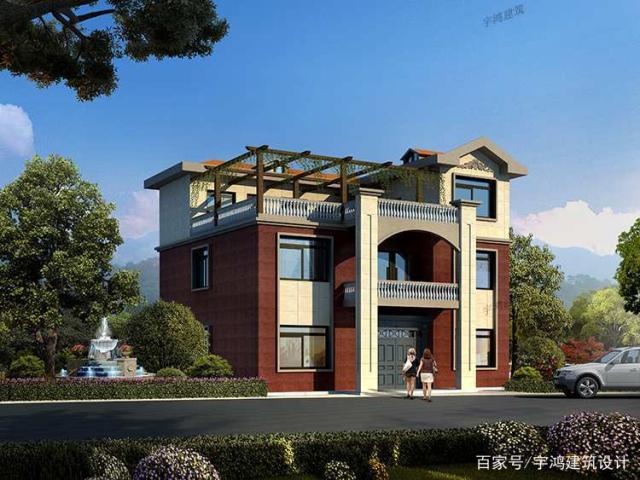 農(nóng)村自建住宅設(shè)計圖紙