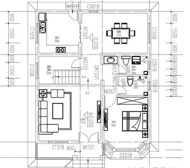 農(nóng)村自建住宅設(shè)計圖紙