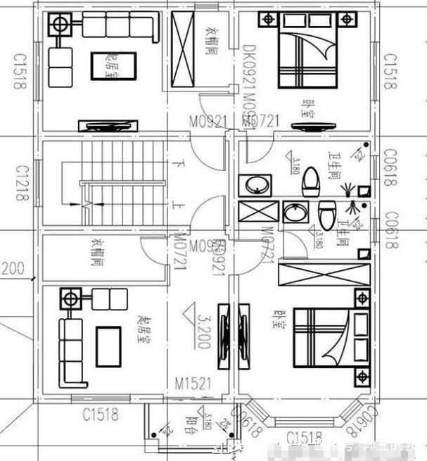 農(nóng)村自建住宅設(shè)計圖紙