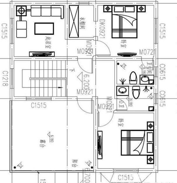 農(nóng)村自建住宅設(shè)計圖紙