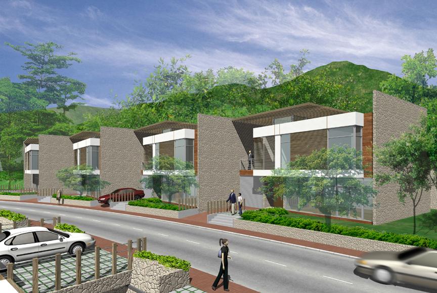 現(xiàn)代三層小戶型自建房設計圖，2022農(nóng)村聯(lián)排自建房設計圖