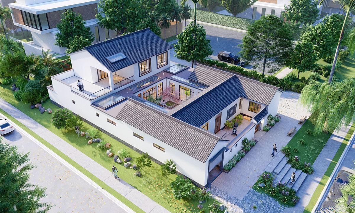二層鄉(xiāng)村自建房設(shè)計(jì)圖，鄉(xiāng)村建房設(shè)計(jì)全套圖